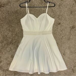 Francesca’s White Mini Dress